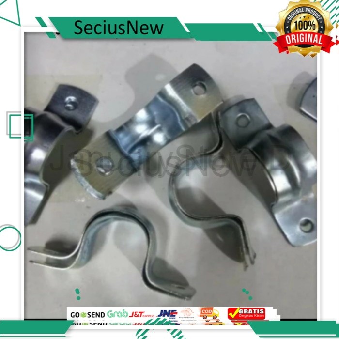 KLEM PIPA GALVANIS 20MM ECERAN SATUAN