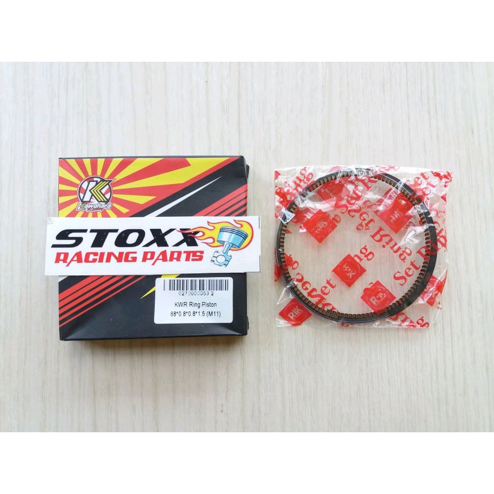 RING PISTON 68 MM TEBAL 0.8 x 0.8 x 1.5 KAWAHARA ring seher riken  Terlaris