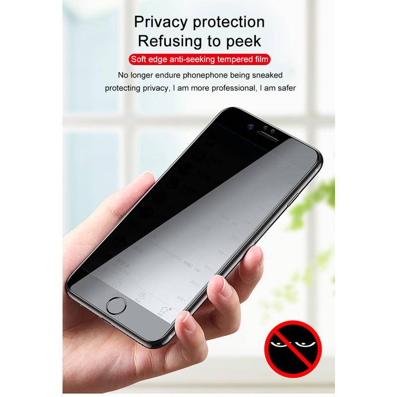 Pelindung Layar Tempered Glass Full Cover Anti Spy Untuk iPhone 11 12 13 Pro MAX Mini X XS MAX XR SE 2022 6 6s 7 8 Plus SE 2020