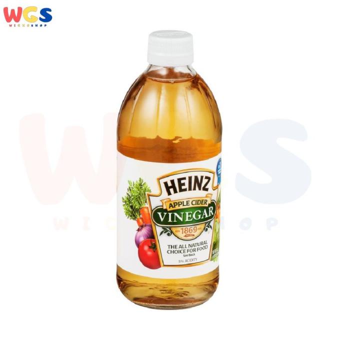 

Big Sale Heinz Apple Cider Vinegar / Cuka Apel 16 oz (473 ml) Diskon