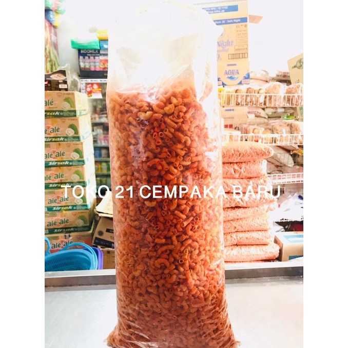 

Makaroni Pipa BANTET Rasa PEDAS 1 BALL | Makroni Macaroni Pipa Goreng