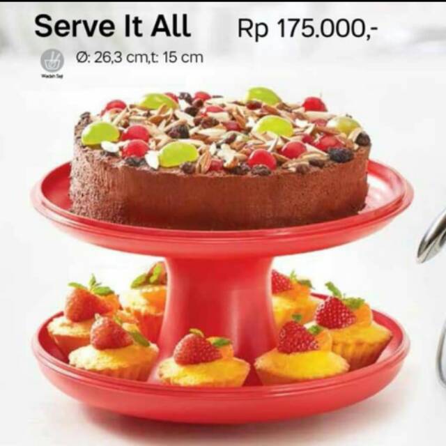 Jual Tupperware Serve It All Shopee Indonesia
