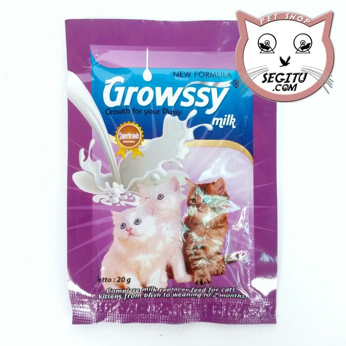 Susu Kucing Kecil Kitten Indukan Growssy