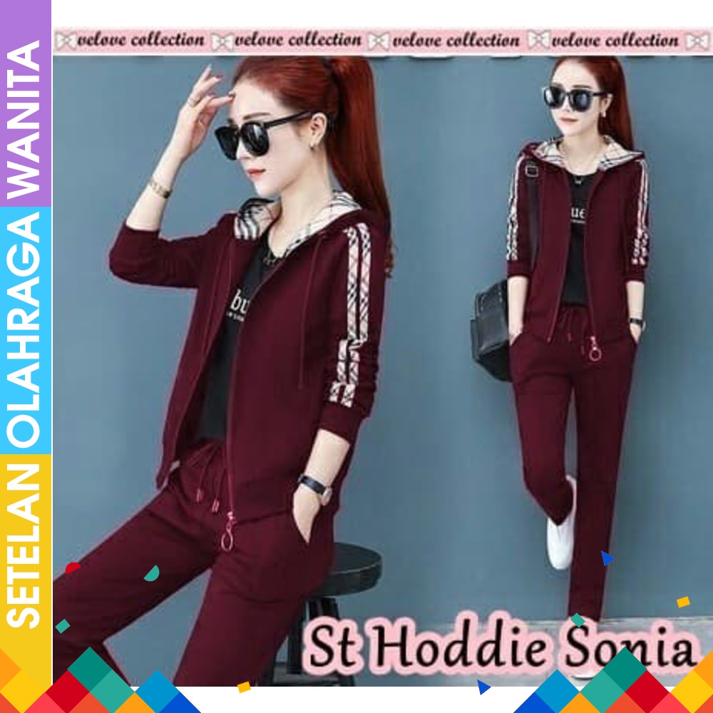 Setelan Baju Senam Olahraga NY Pink Navy Baju Senam Aerobik Zumba Fitness Gym Running Sepedaan Set