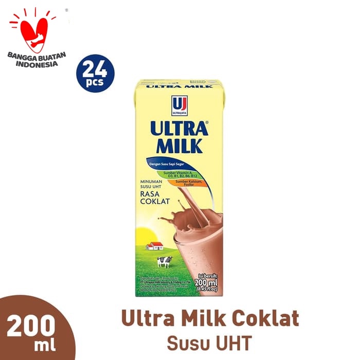 

b2011bb Ultra Milk Susu Uht Coklat 24X200Ml Xa201As