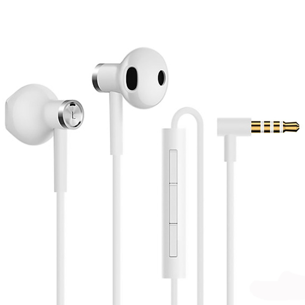 Handsfree Earphone Headset Xiaomi Piston MI Dual Hi-Res Audio