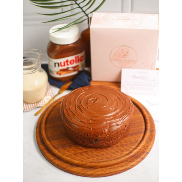 

NUTELLA COTTON CAKE