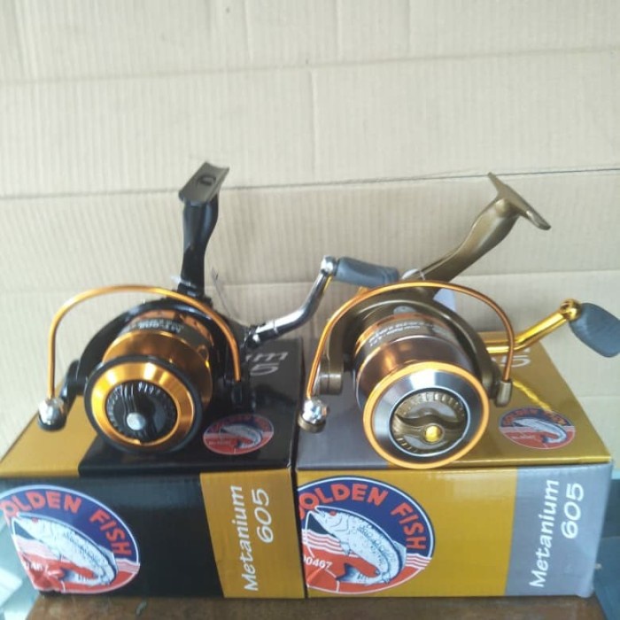 Reel Golden Fish Metanium 605