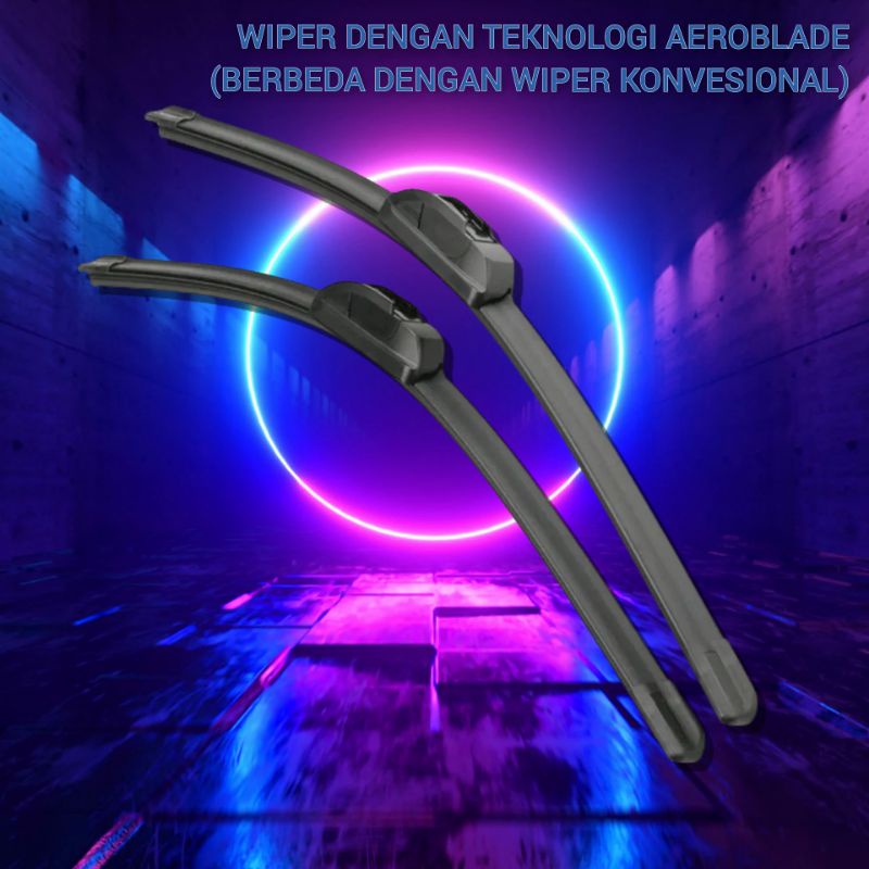 WIPER - MITSUBISHI - PAJERO - TEKNOLOGI - TERBARU / PEMBERSIH KACA MOBIL TEKNOLOGI AEROBLADE