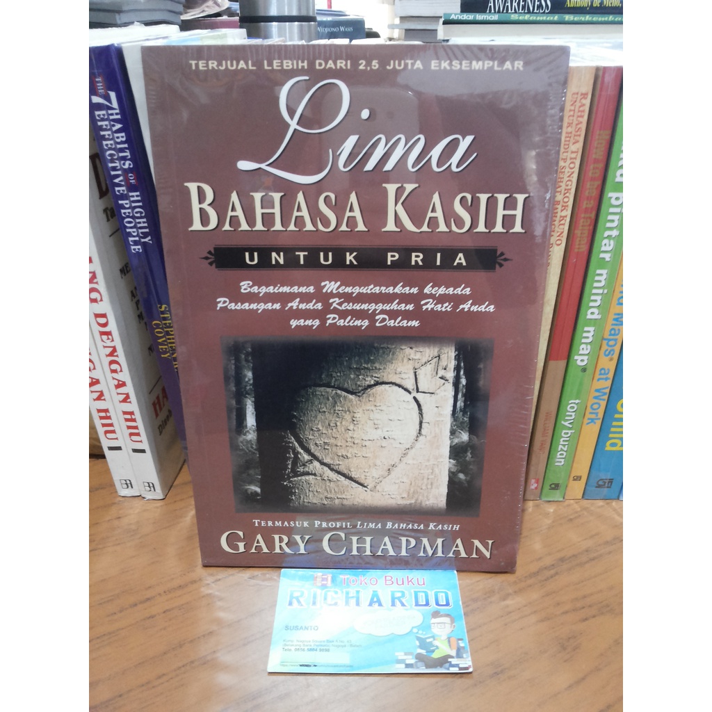 Buku Lima Bahasa Kasih untuk Pria --- Gary Chapman