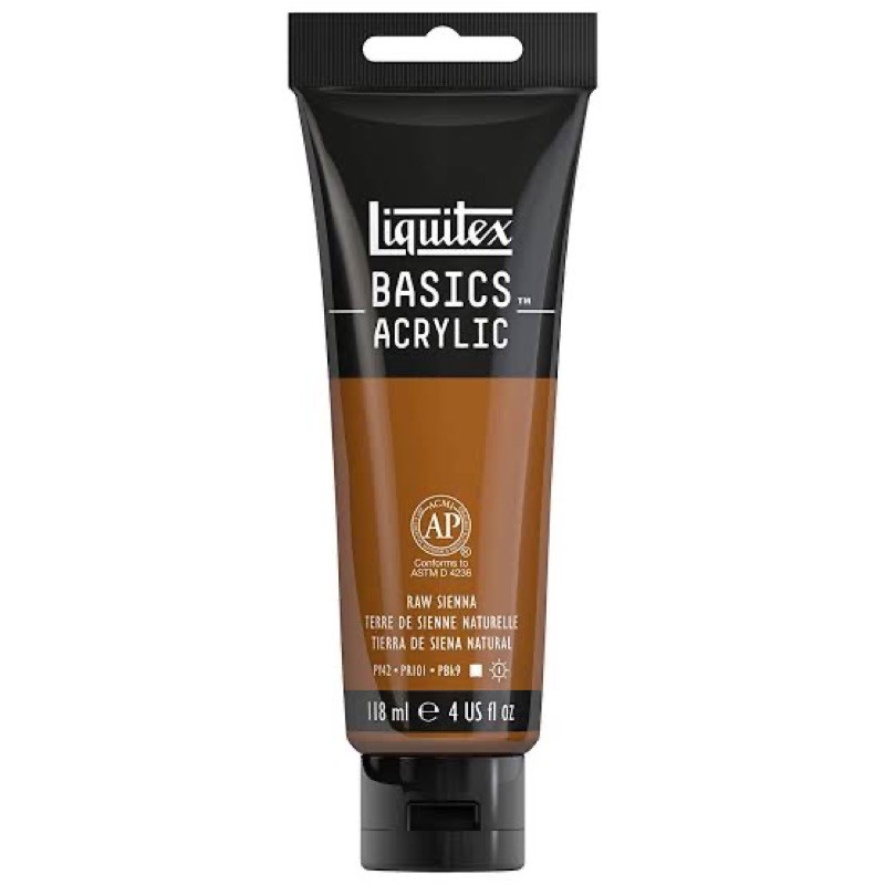 

Cat Acrylic Liquitex Basics 118ml Raw Sienna