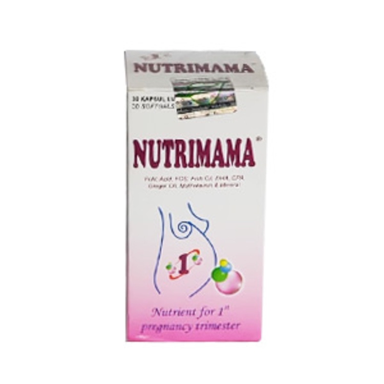 Nutrimama 1 / Trimester 1 / Vitamin Ibu Hamil / Nutrisi Ibu Hamil