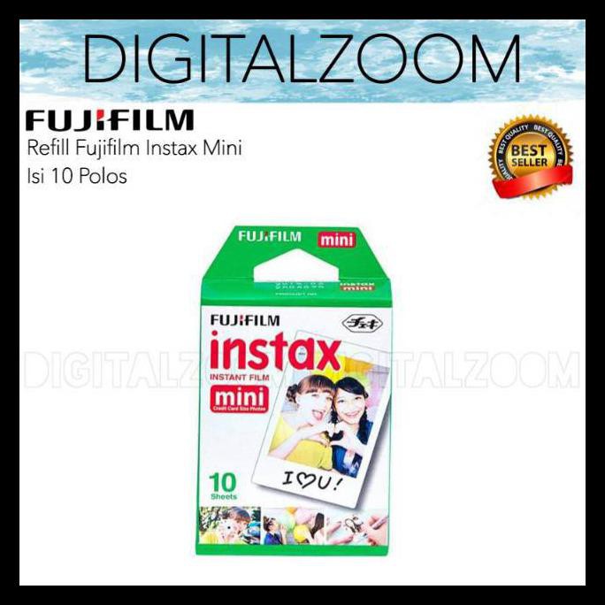 {BISA COD} FUJIFILM INSTAX MINI PAPER ISI 10 - PAPER INSTAX - REFILL POLAROID FUJIFILM INSTAX