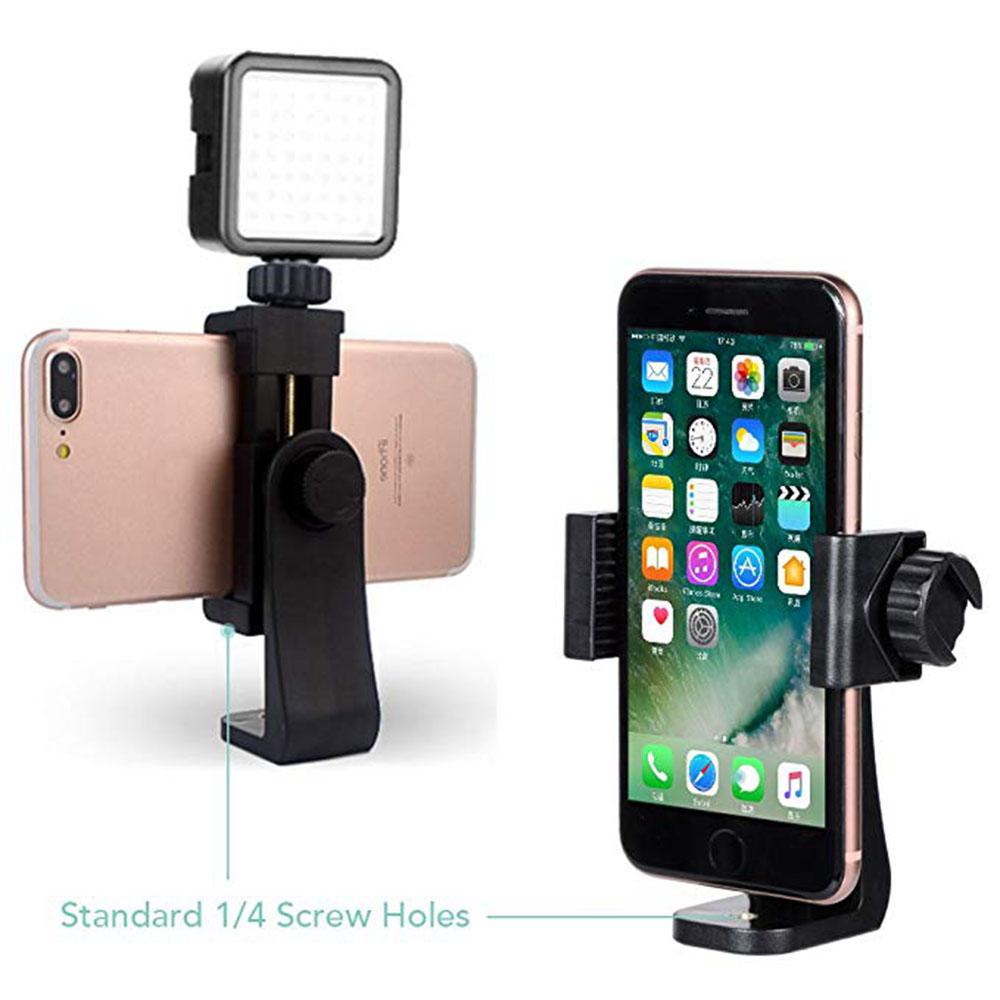 Klip Bracket Telepon Agustinina Untuk Telepon Multifungsi Aksesoris Telepon Vertical Selfie Clip Selfie Stick Tripod Bracket