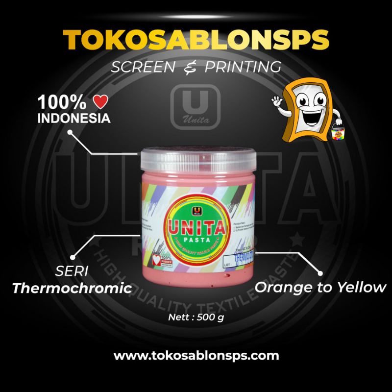 

Unita Pasta Thermo OTY (Orange to Yellow) @500gr