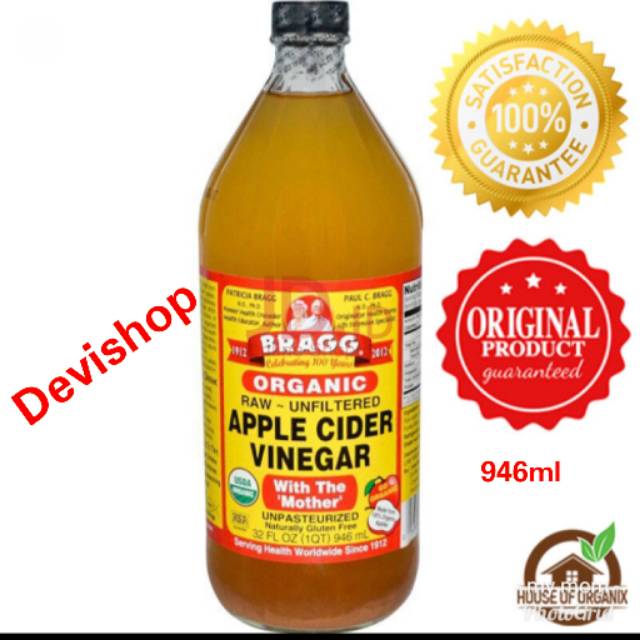 

BRAGG APPLE CINDER VINEGER (ORGANIC) 946ML