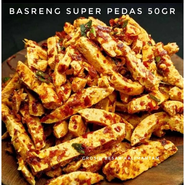 

Basreng Super Pedas 50gr/ Basreng Super Pedes / Bakso Goreng Super Pedes / Bakso Goreng Super Pedas / Grosir Besar Kalimantan
