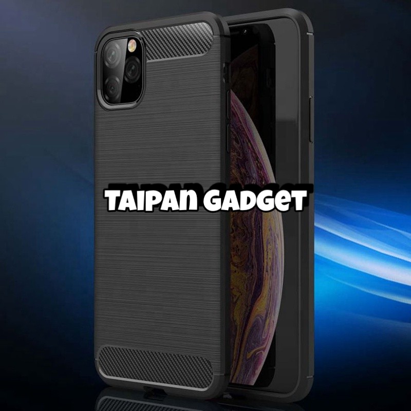 CASE REDMI 8 - BLACK CARBON SILIKON