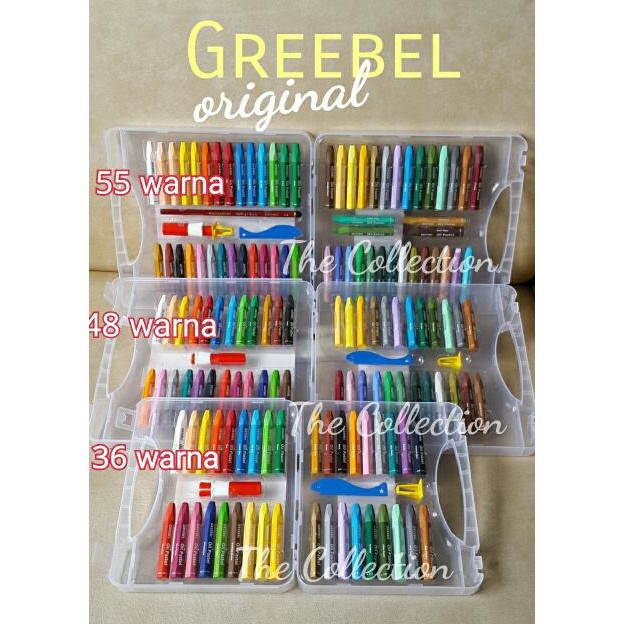 

ATK0051 (ISI36 TRANSPARANT) GREEBEL OIL PASTEL PP CRAYON KRAYON GREBEL