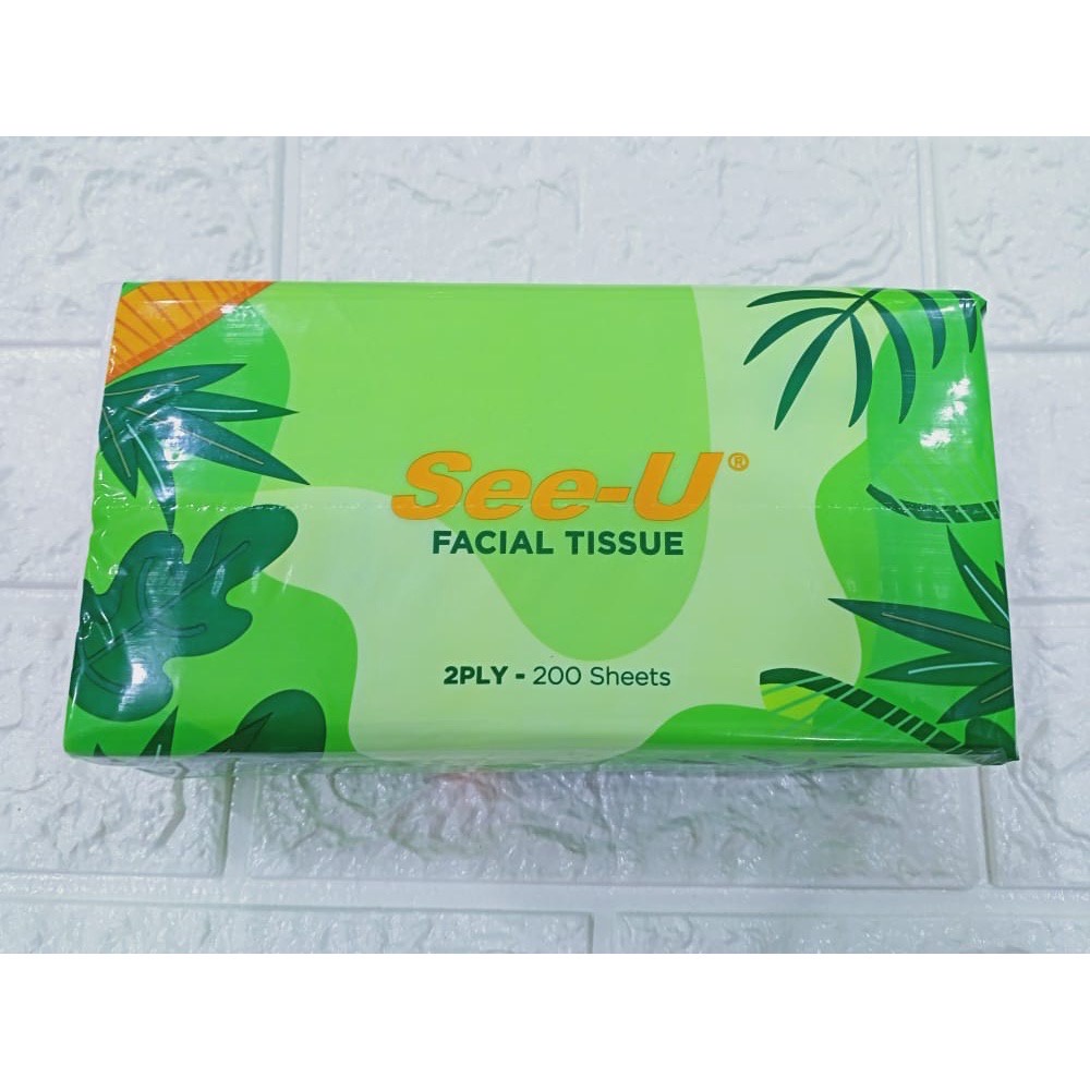 See U Stars Facial 200 sheet tissu tisu tissue Termurah Murah PERLENGKAPAN MURAH BAHAN TEBAL termurah