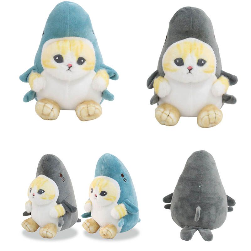 Cat Shark Plush Cute Plushie Doll Kawaii Toy For Girl Boy Great Birthday Gift Soft Decoration