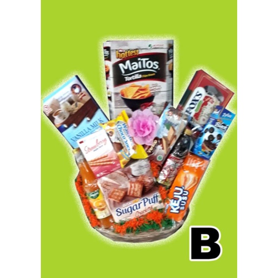 

Parcel paket B /parcelnatal/parcel murah/parcel tahunbaru/hampers