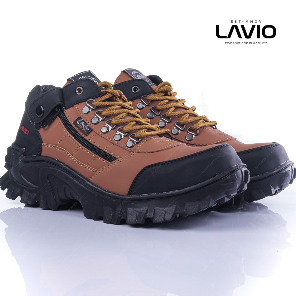 Sepatu Safety Boots Keren Kekinain Pria Lavio E95 Original