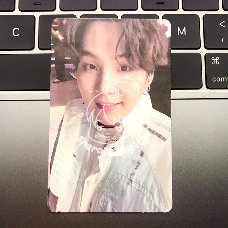 Yoongi suga mots one dvd photocard pc BOOKED
