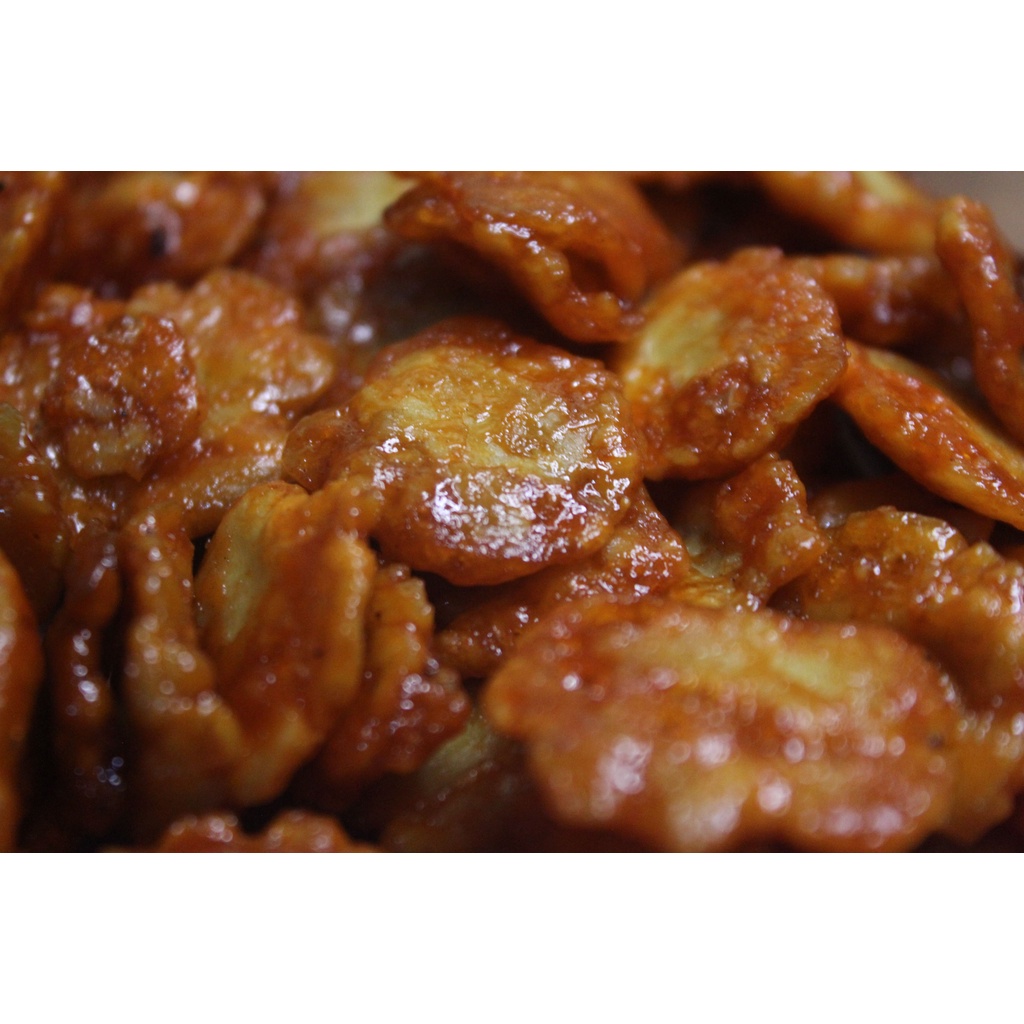 

Keripik Emping Pedas Gurih - Minialis