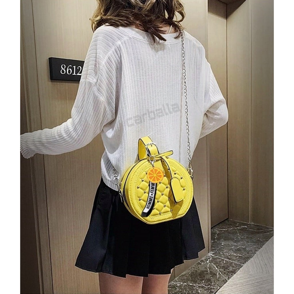 TAS SELEMPANG LEMON CARBALLA 54647