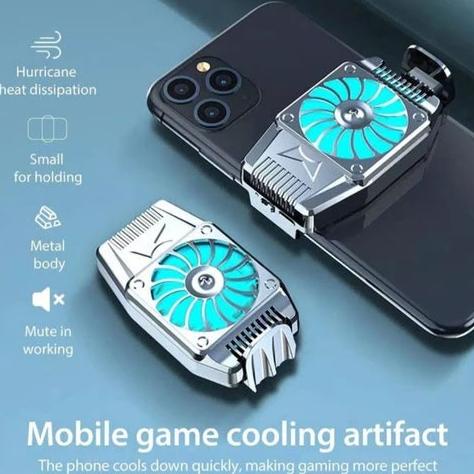 Smartphone Cooling Fan Pendingin Hp Cooler Radiator Phone Bracket Gaming H15 1.5M