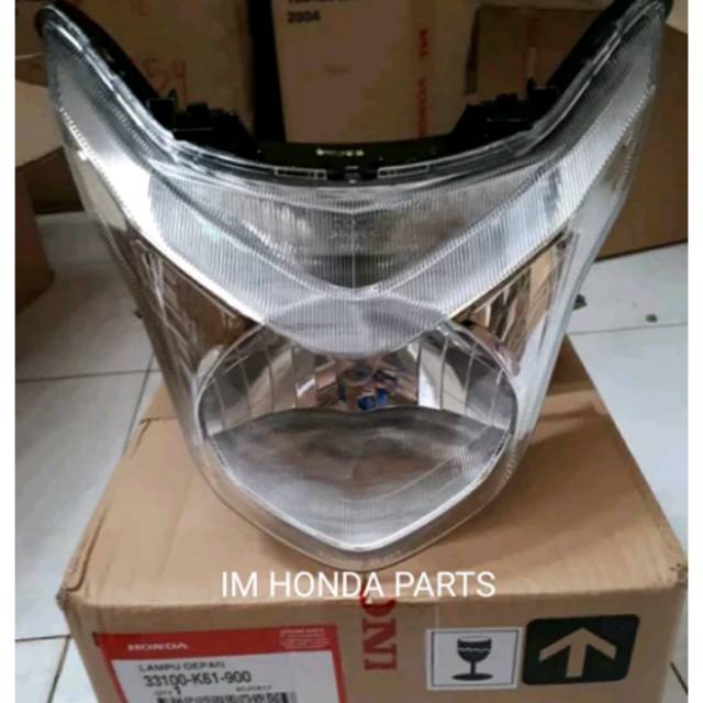 Reflektor lampu depan Honda beat pop original