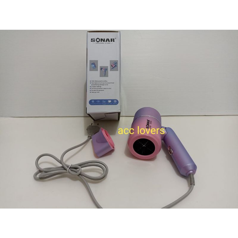 hot product sonar hairdryer pengering rambut sonar original hair dryer sonar anion