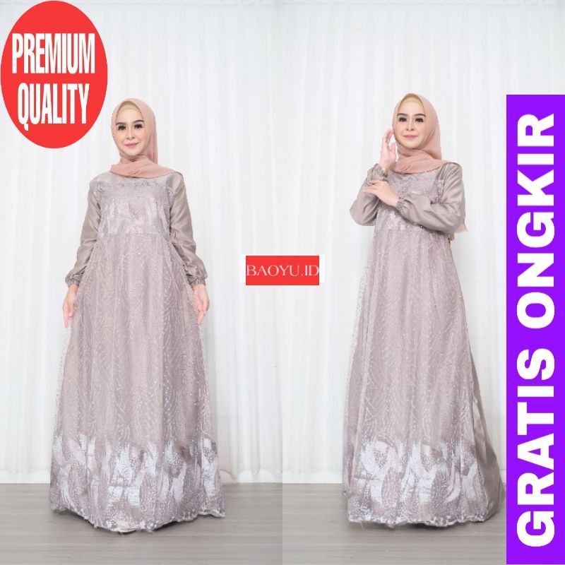 GAMIS FARASYA DRESS PREMIUM/GAMIS FARASYA TERBARU UKURAN LD 100