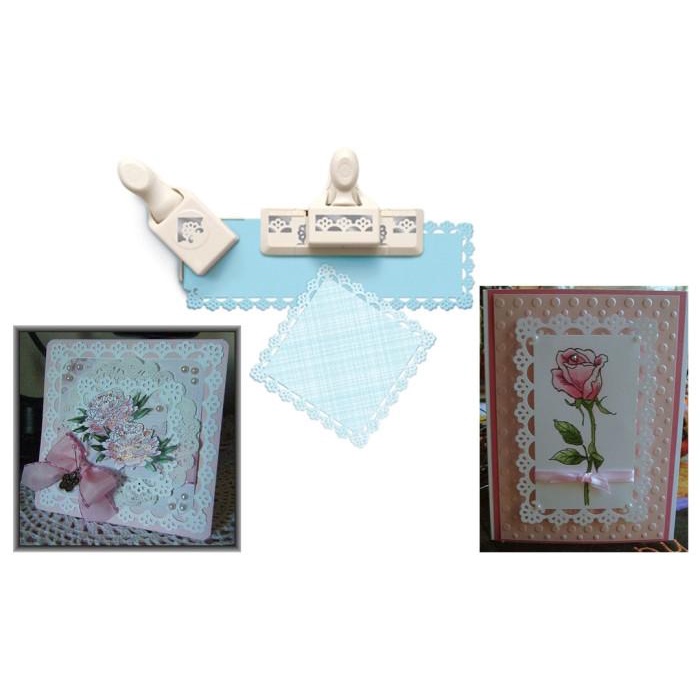 Delia | Pembolong Kertas Deco Flower Punch Set Edge & Corner Martha Stewart