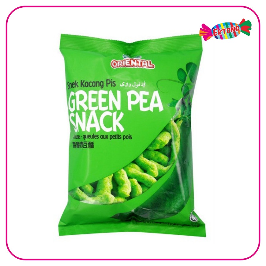 

ORIENTAL GREEN PEA SNACK ( Snack Kacang Polong ) 60 GR