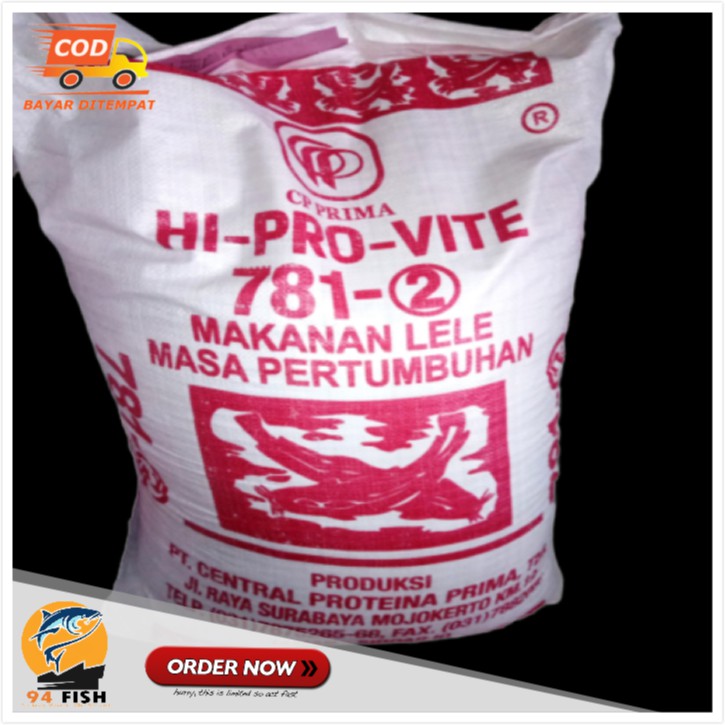 PELET IKAN 781-2 PAKAN IKAN LELE PAKAN KONSUMSI 1KG