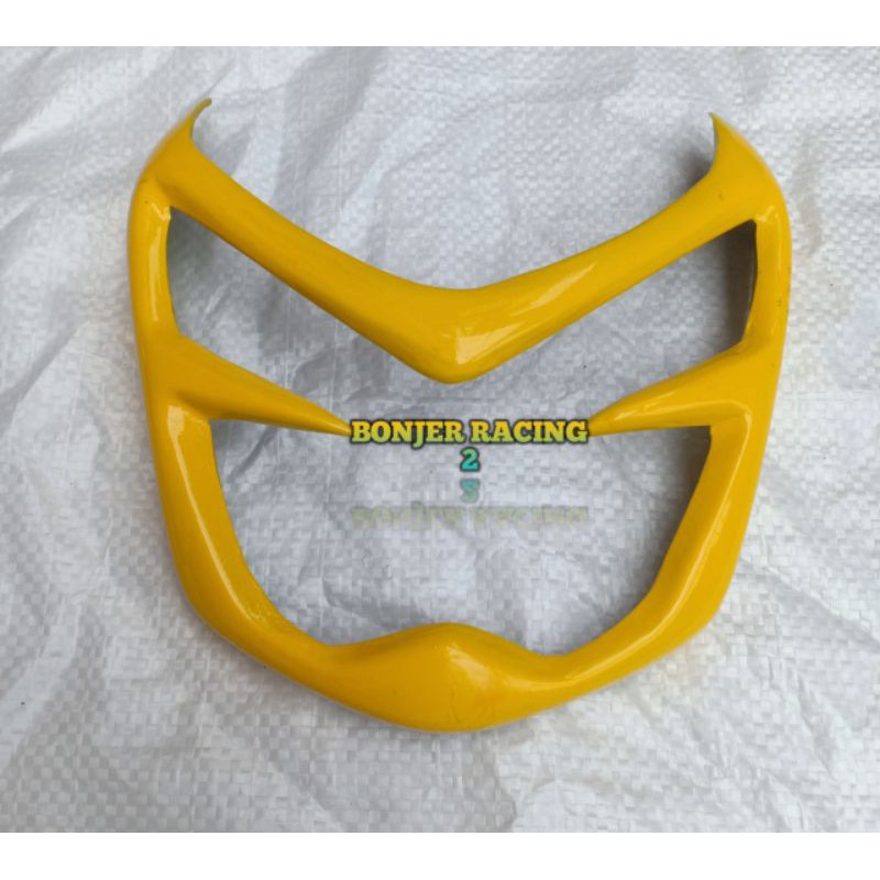 Lis Lampu Yamaha Mio M 3 cover Lis lampu depan Yamaha Mio M 3 kuning