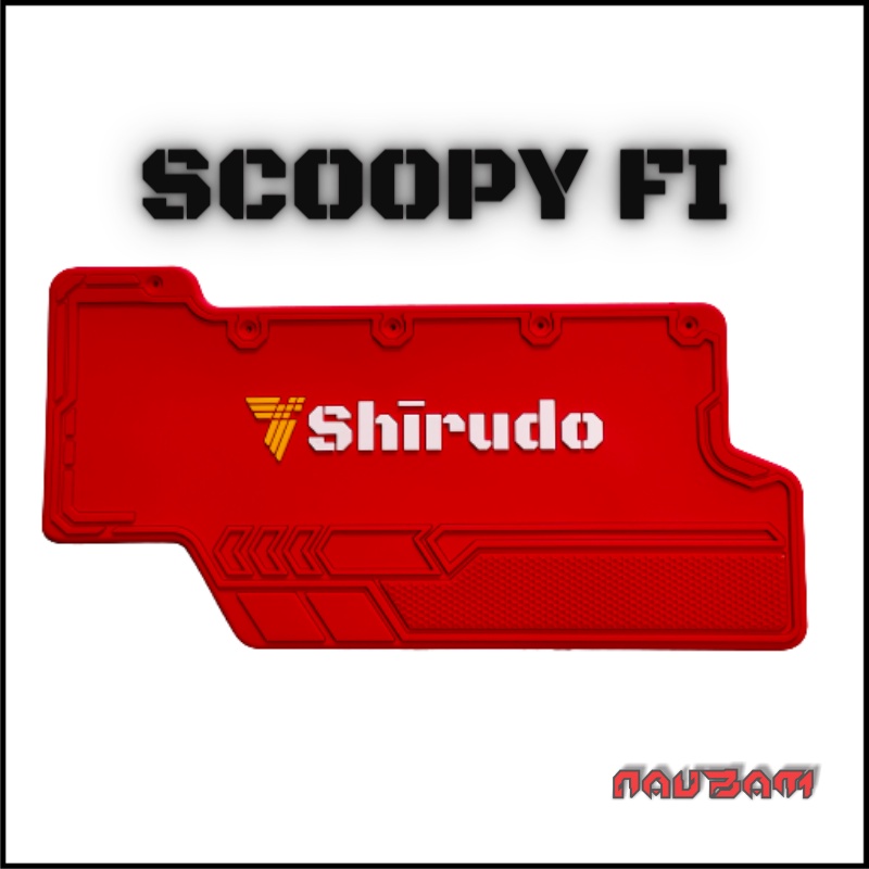 Mudflap Scoopy Fi Karpet Lumpur Scoopy Fi