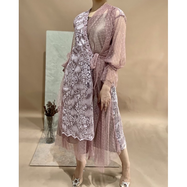 Camala Midi dress dusty pink