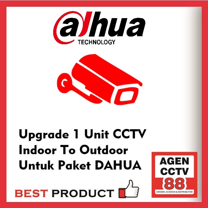 UPGRADE CCTV DAHUA 2MP Indoor to Outdoor Khusus Paket CCTV Dahua