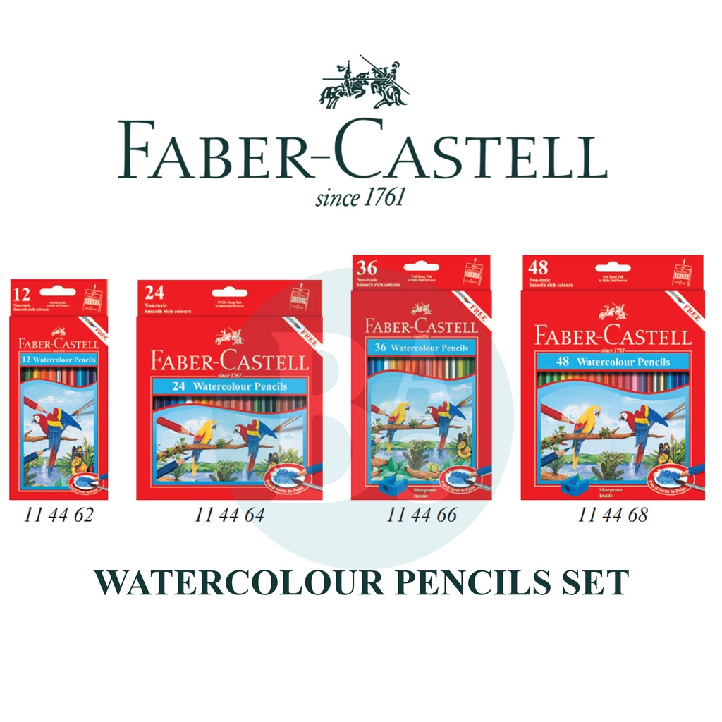 

Watercolour Set 12/24/36/48 - Faber Castell