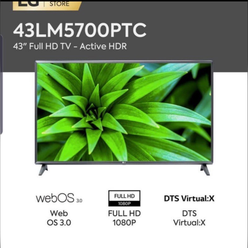 LED LG full HD smart TV 43inch khusus Medan