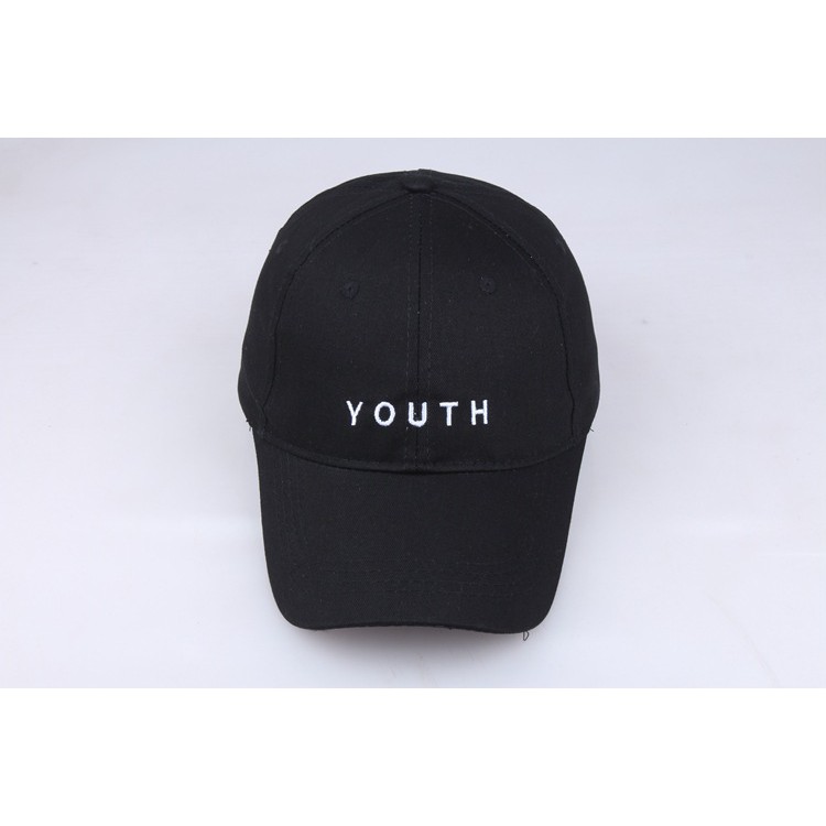 TBYO topi youth font tulisan bordir baseball cap korea jepang kpop idol import