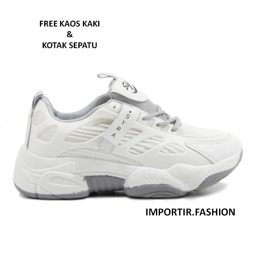 Importir.Fashion Sepatu Sneakers Korea Wanita Fashion Import SYRA FREE