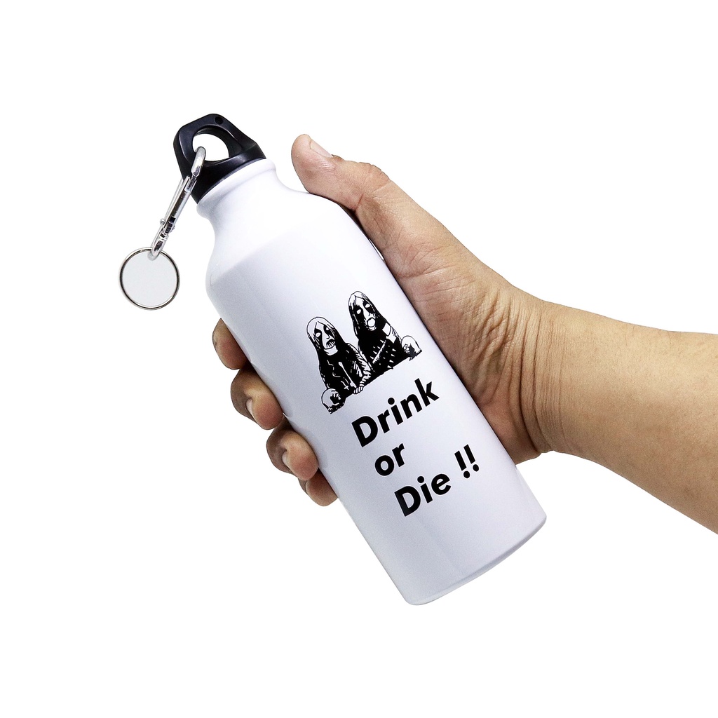 Heretic - Botol Minum - DOD White - Water Bottle