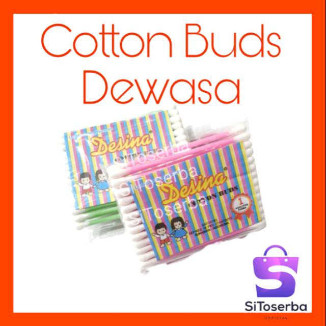 50 PCS COTTON BUDS DEWASA MURAH - KOREK KUPING KAPAS - KUREK KUPING DEWASA