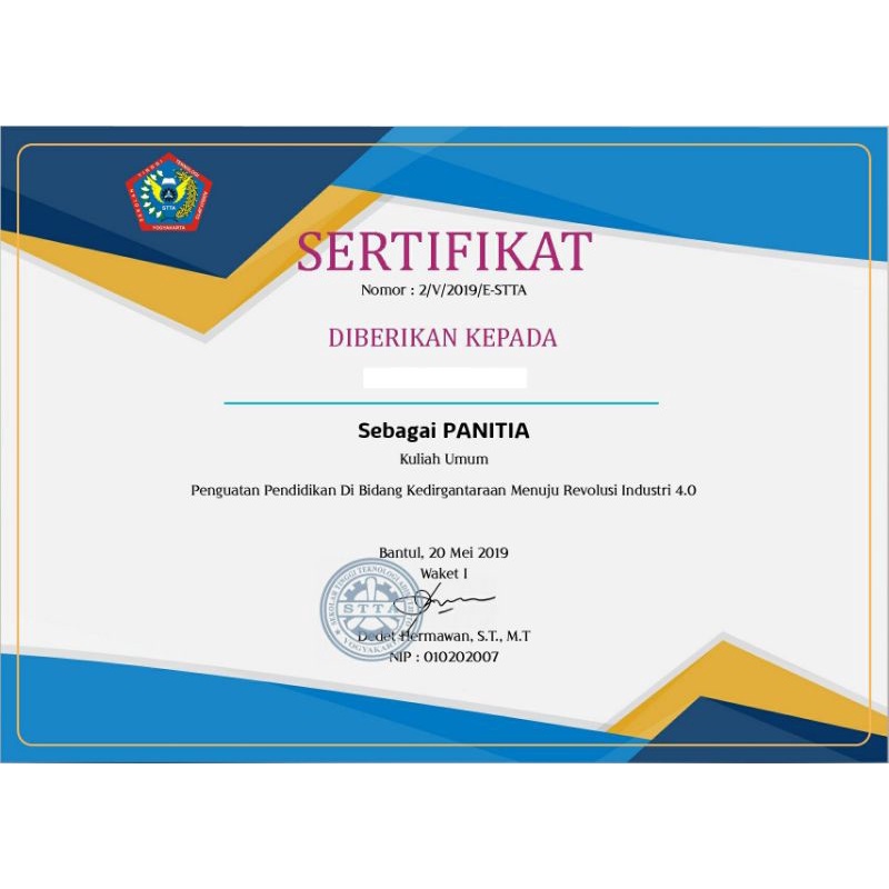 

CETAK SERTIFIKAT