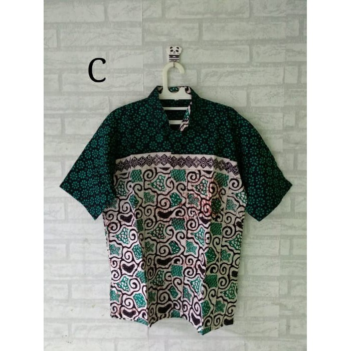 Kemeja batik /seragam batik jumbo M,L,XL,XXL,4L,5L