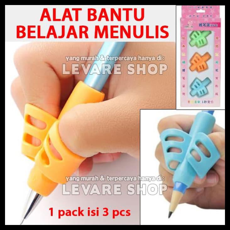 

BAYAR DI TEMPAT Alat Bantu Belajar Tulis Menulis Anak Pegang Pensil - Pencil Grip - A